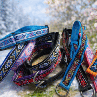 Duved halvstryp mönster