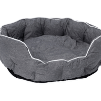 Buddy Hundbädd Oval Grå