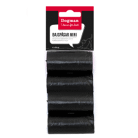 Bajspåsar Mini Svarta 4x20p