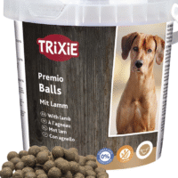 PREMIO Trainer Snack Balls m. lamm, 500g plasthink
