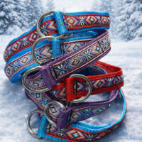 Halvstryp Duved mönster